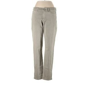 J Jill Slim Leg Gray Denim Jeans 16 Effortless Chic Cottagecore Coastal Preppy